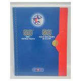 NHL Hockey 50th All Star Game Stamp Sheet MNH