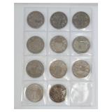 Half Crowns from Great Britain 1947-1967