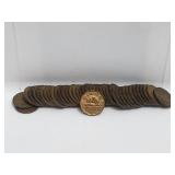 1942 Tombac Canada 5 Cents Tube of 40