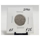 1930 5 Cents Canada