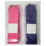Yoga Straps 6' (2x) Lot New