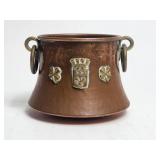 Small Copper Pot Hammered