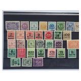 Germany 1920s Hyperinflation Stamps
