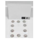 2012 Laura Secord 25c UNC Set Canada