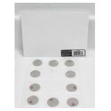 2012 Salaberry 25c UNC Set Canada