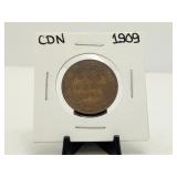 1909 Large Cent Canada