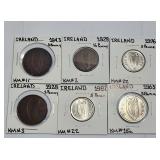 1928-1963 Ireland Coin Lot of 6
