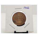 1902 Large Cent Canada