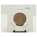 1916 Large Cent Canada