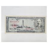 Cuba 1956 1 Peso Rare