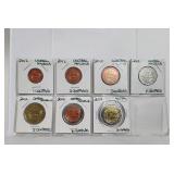 2012 Aztec Central America Coin Set