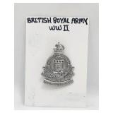 WW2 British Royal Army Badge