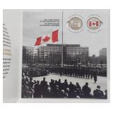 2015 25c Flag Collectors Card RCM Canada
