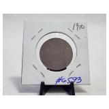 1910 Large Cent Canada