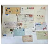 Stamp Covers from Russia Africa Europe