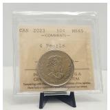 2023 50 Cents Queenï¿½s Portrait ICCS MS65