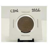 1916 Large Cent Canada