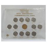 1867-1992 125th Ann. Coin Set Canada