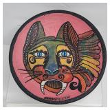 Original Hand Painted Decorative Plate signed