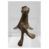 Brass Frog Sitting Cross Legged