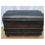 Wooden Chest with wheels H:19' L: 28'