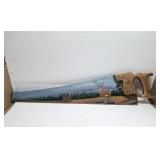 Hand Painted Saw Artwork