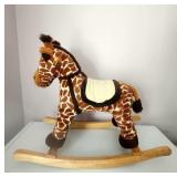 Plush Ride-on Rocking - Giraffe H:21' L:28'
