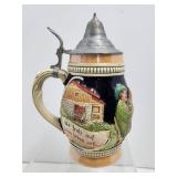 Ceramic Beer Stein 7.5' Germany