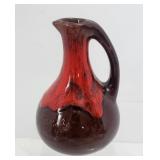 Pottery Vase Red Evangeline Cornwall