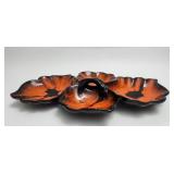 Serving or Candy Dish Pottery W: 14'