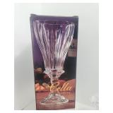 Hurricane Crystal Candle Holder w/Box