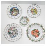 Decorative Plates - Various (5x) lot