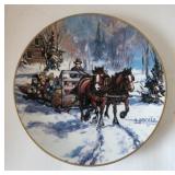 'The Hay Sleigh Kids' Plate Georgia Jarvis