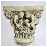 Column Capital Replica Roman Basilica of Vezelay