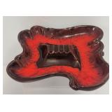 Ashtray Large 8' Red Pottery Canada