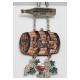 German 5 Int Volksmarsch Wanderfreunde Kibo 1976