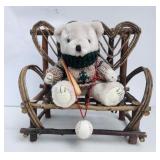 Teddy Bear Baseball Decor