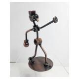 Nuts & Bolts Standing Metal Art