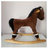 Plush Ride-on Rocking - Horse H:20' L:25'
