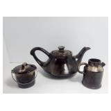 Teapot-Creamer-Lidded Sugar Bowl Set Japan