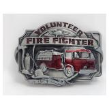 Belt Buckle - Volunteer Fire Fighter