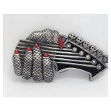Belt Buckle - Woman Hand Guitar
