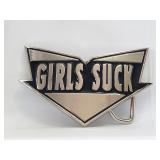 Belt Buckle - Girls Suck