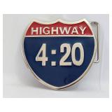 Belt Buckle - Highway 4:20