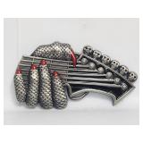Belt Buckle - Guitar Handle/Hand
