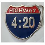 Belt Buckle - Highway 4:20