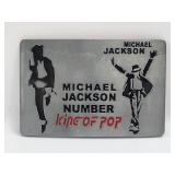 Belt Buckle - Michael Jackson Number 1 King of Pop