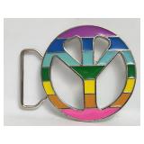 Belt Buckle - Peace