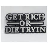 Belt Buckle - Get Rich or Die Tryin