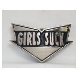 Belt Buckle - GIRLS SUCK